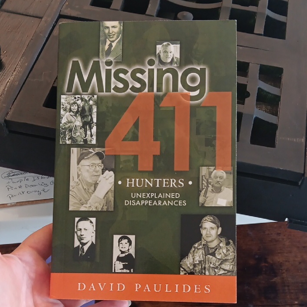 Missing 411 Book by David Paulides - Green and Orange Cover